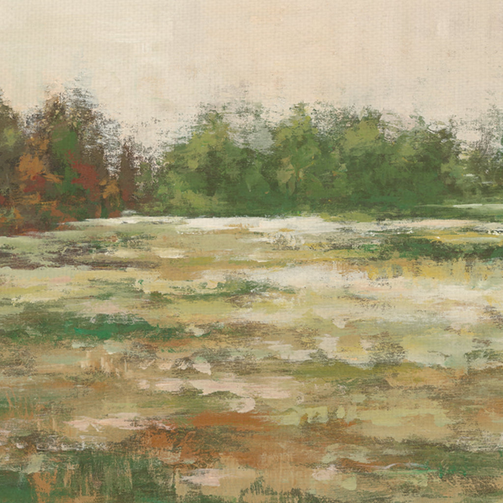 Sage Landscape by Willowbrook Fine Art Canvas Art Print