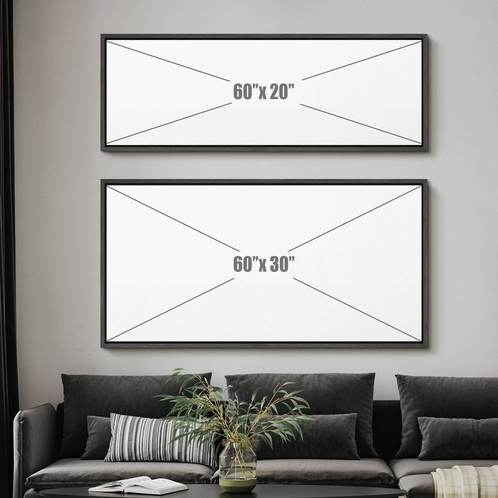 Large Framed Canvas Print Neutral Beige and White Textured with a Weathered LookWall Art Decorative Ready to Hang Painting for Living room Bedroom 60x30 inches Black Frame