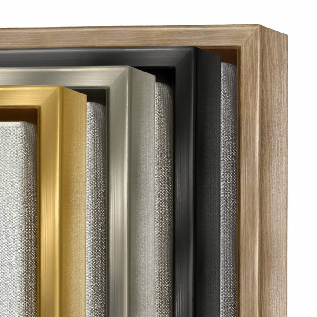 Stupell Industries Geranium Tabletop Country Still Life Painting Blooming Flowers Jet Black Framed Floating Canvas Wall Art, 16x20, by Julia Purinton