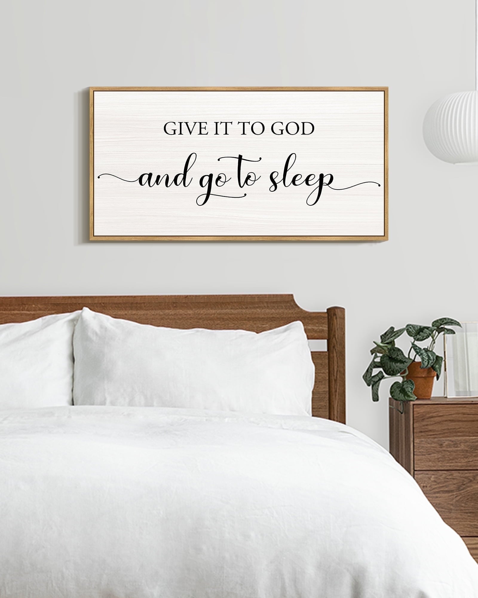 SHENIFY Abstract Landscape Wall Art 20x40in Natural Framed Minimalist Tan Green Mountain Neutral Toned Misty Nature Wilderness Illustrations Modern Art Decorative