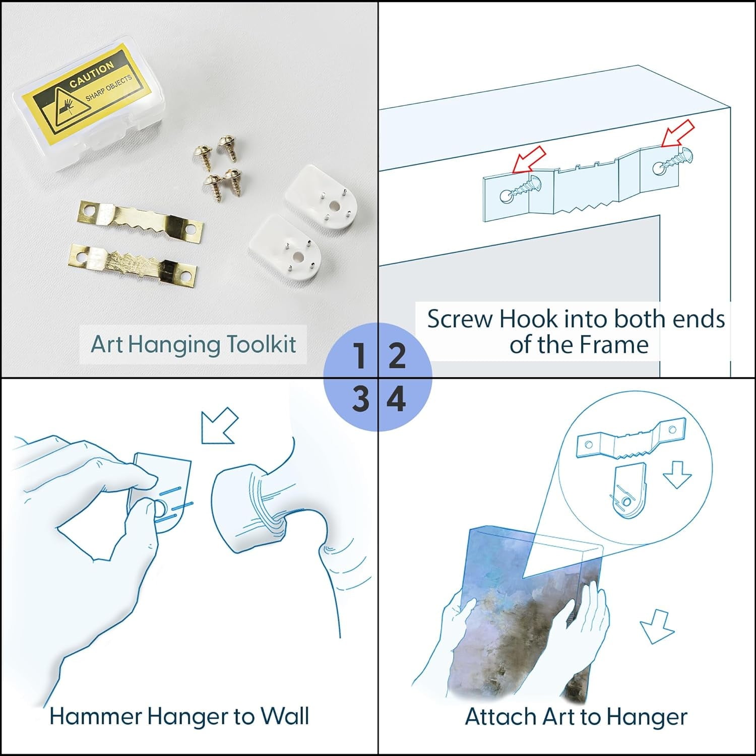 IDEA4WALL Extra Large Framed Canvas Print Wall Art Minimalist Neutral Landscape Abstract Horizon Line Retro Artwork Nature Wilderness Fine Art Vintage Decor for Home Decoration - 60"x30"